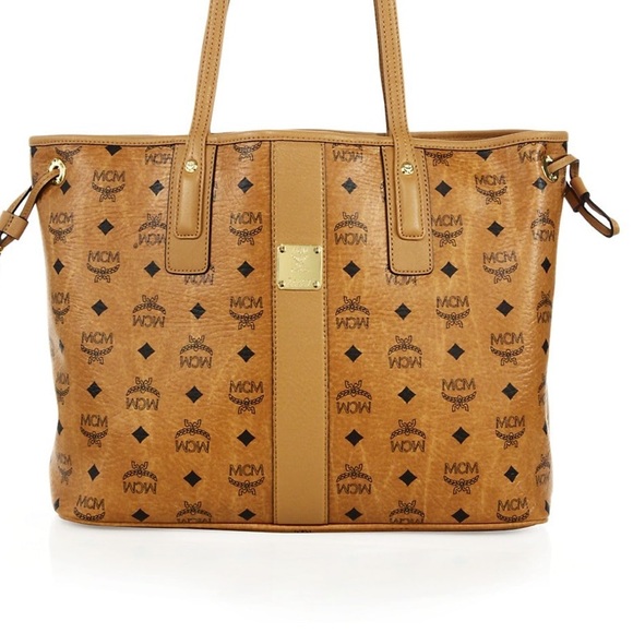MCM Medium Liz Reversible Visetos Shopper - Picture 1 of 15